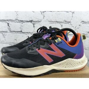 New Balance DynaSoft Nitrel V4 Trail Running Shoe Black/Orange Women's‎ Size 9.5